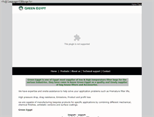 Tablet Screenshot of green-egypt.net